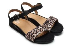 Britta -The Walking Company Shop Abeo Britta Black Leopard 055 7