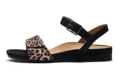 Britta -The Walking Company Shop Abeo Britta Black Leopard 056 8